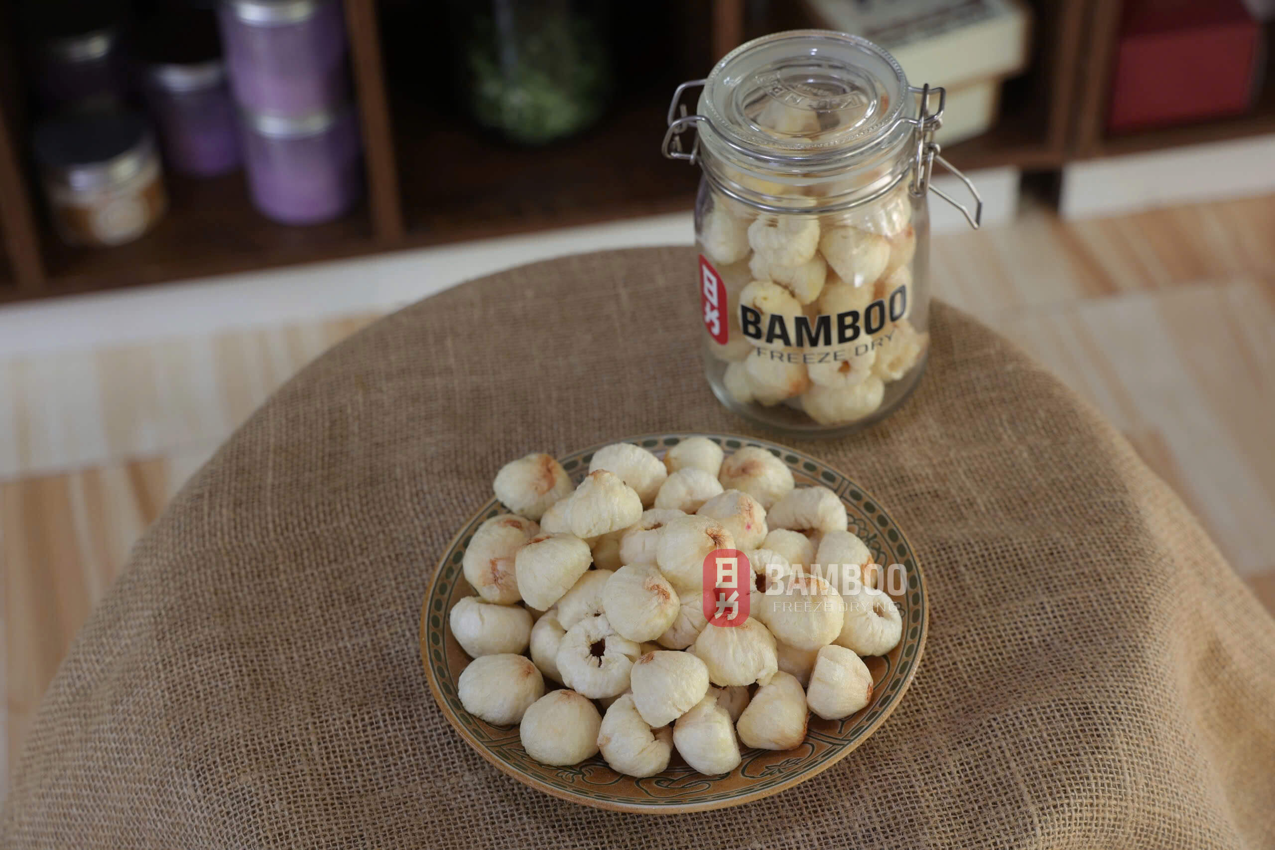 vải sấy khô nguyên chất