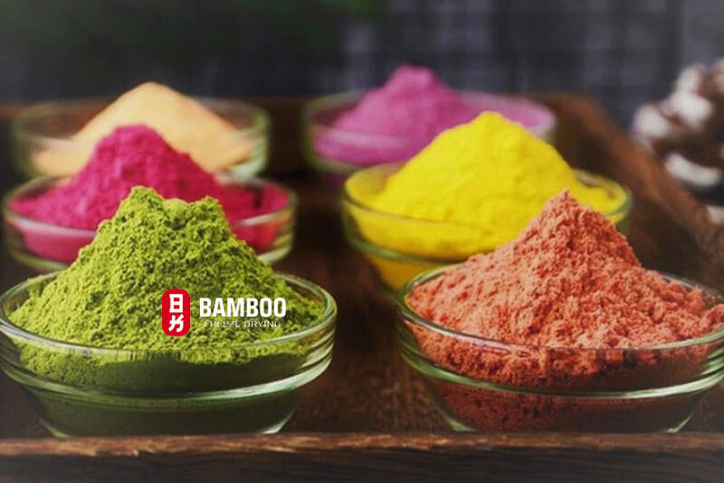Bột rau củ sấy thăng hoa có những loại nào