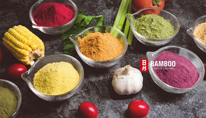 cách nhận biết bột rau củ sấy thăng hoa