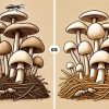 Cách phân biệt nấm mối thật và nấm mối giả