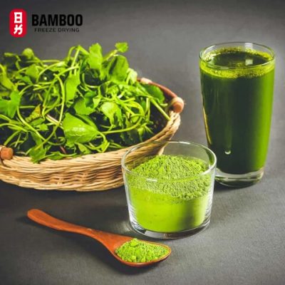 bột rau má sấy thăng hoa