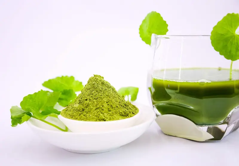 bột rau má sấy