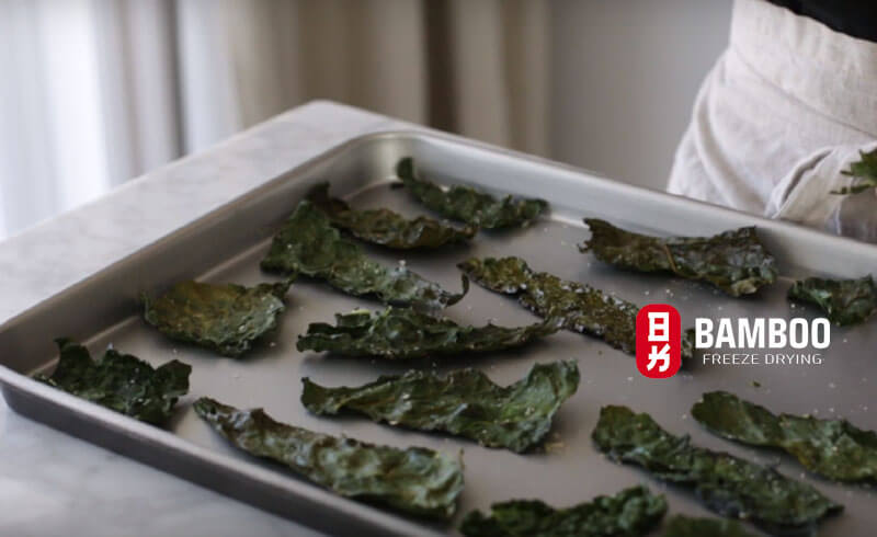 cải kale sấy thăng hoa