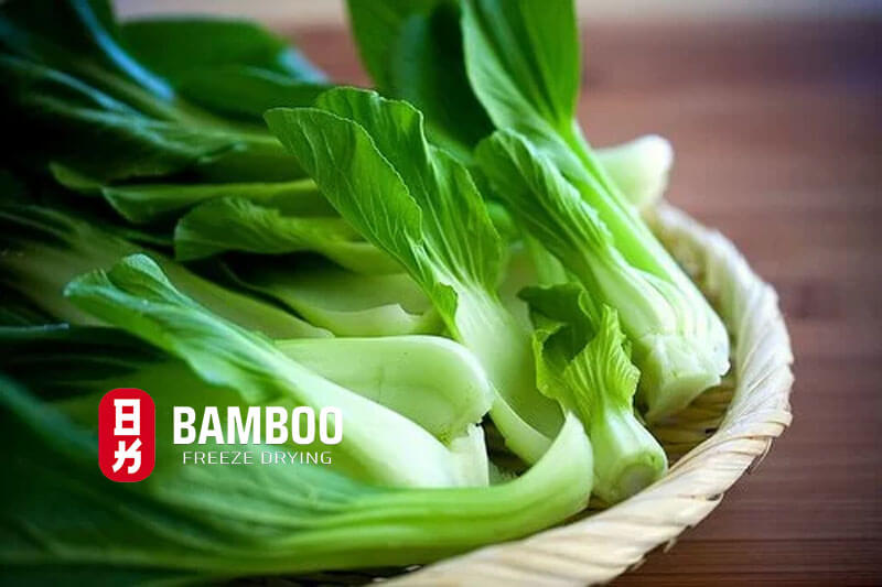 Lợi ích dinh dưỡng của rau cải thìa sấy thăng hoa