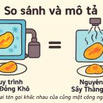 Phân biệt “Sấy Đông Khô” và “Sấy Thăng Hoa”