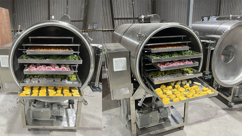 Nguyên lý hoạt động của công nghệ sấy thăng hoa