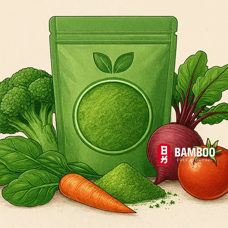 bột rau củ vitamini khoáng chất vượt trội