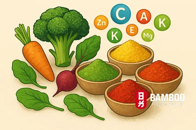 lợi ích sức khỏe từ bột rau củ đối với sức khỏe