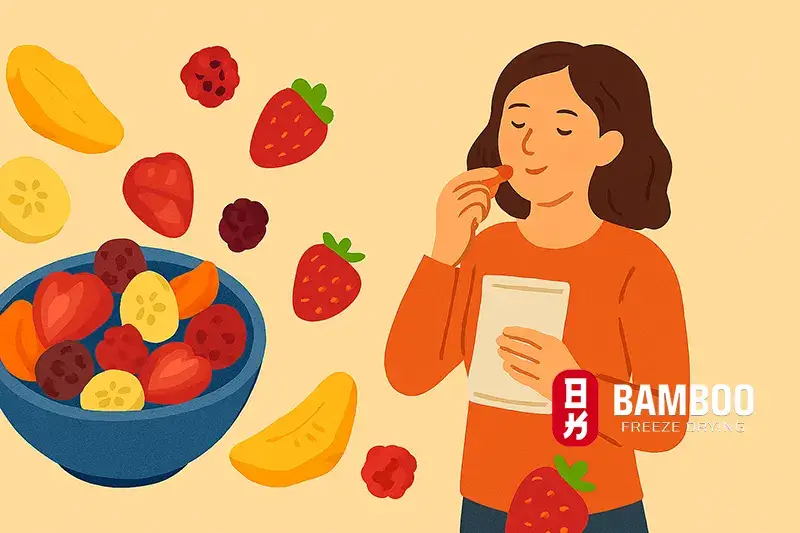 Trái cây sấy thăng hoa lựa chọn 'ăn ngon sống khỏe' cho người bận rộn