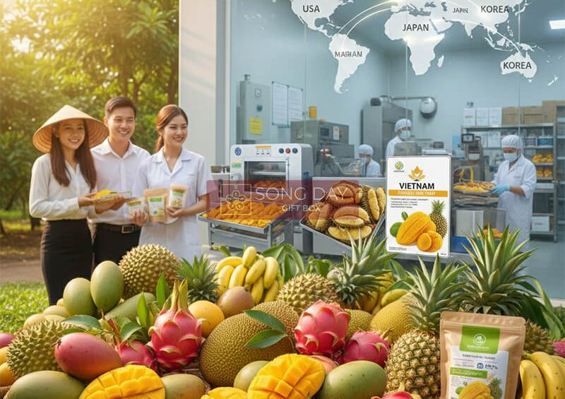 Tại sao Việt Nam đang trở thành nhà cung cấp trái cây sấy chủ chốt?