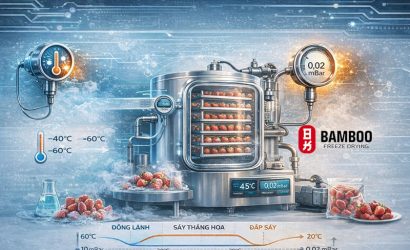 Cảm Biến Nhiệt Độ Và Áp Suất Trong Quy Trình Sấy Thăng Hoa