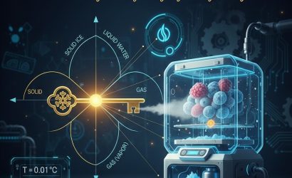 Nguyên Lý Điểm Ba Của Nước: "Chìa Khóa Vàng" Trong Công Nghệ Sấy Thăng Hoa