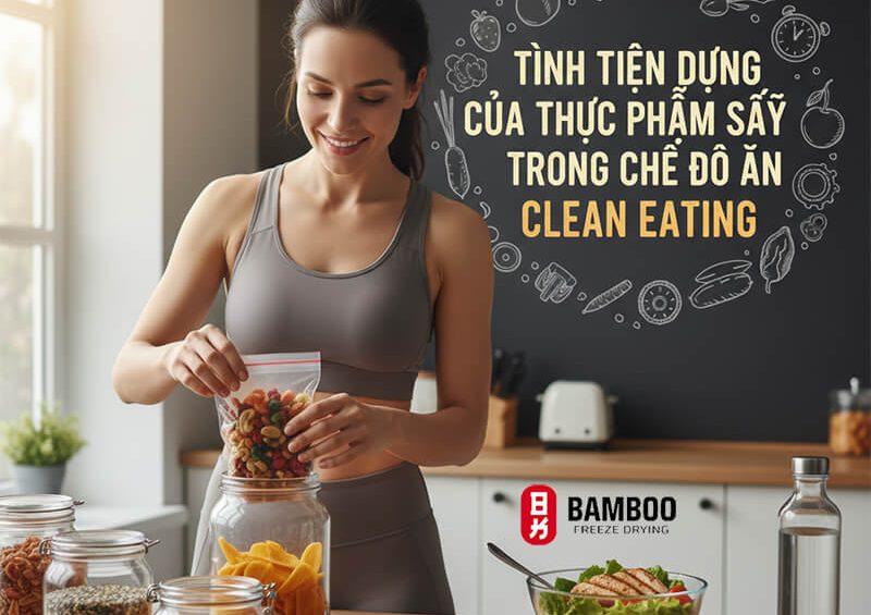 Tính Tiện Dụng Của Thực Phẩm Sấy Trong Chế Độ Ăn Clean Eating: Giải Pháp Cho Nhịp Sống Hiện Đại