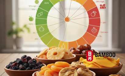 Trái cây sấy thăng hoa và chỉ số đường huyết GI thấp